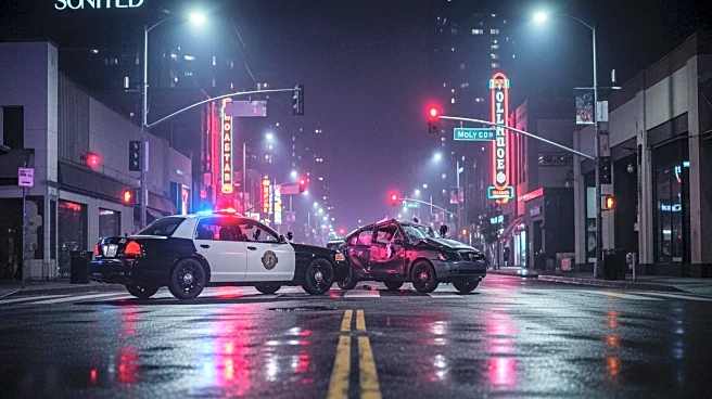 LAPD Pursuit Ends in Hollywood Crash, Suspect Hospitalized