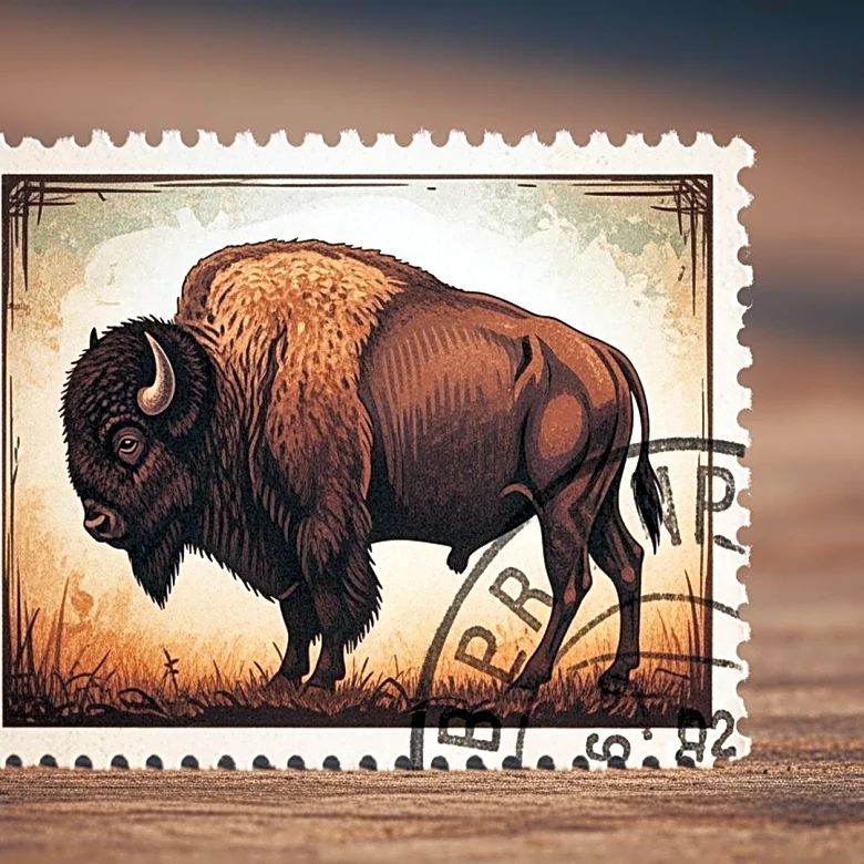 US Postal Service Unveils New Stamp Featuring Yellowstone Bison