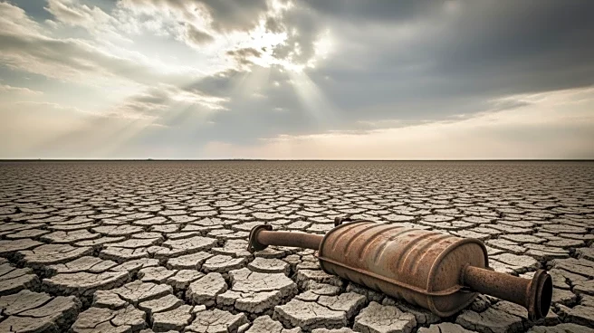 Activist Paul Scott Protests Against Gas Cars and President Trump's Environmental Policies
