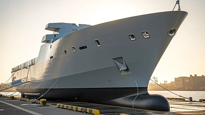 Austal USA Launches Final Expeditionary Fast Transport, Future USNS Lansing