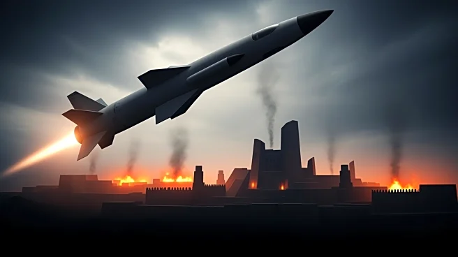 Missiles Strike Iran's Supreme Leader's Compound Amid U.S.-Israel Operation