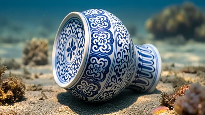 Yuan Dynasty Porcelain Discovered in Singapore Shipwreck