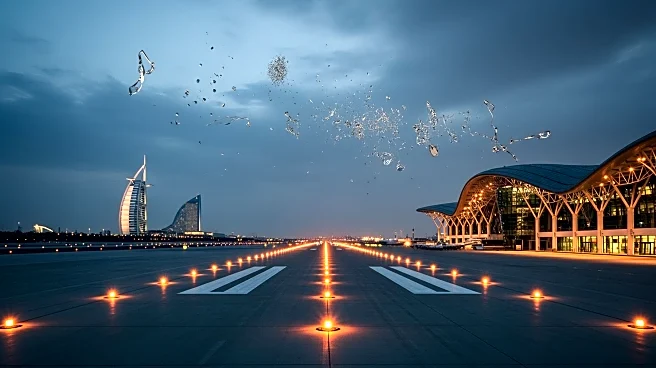 Dubai Airport and Burj Al Arab Hotel Impacted by Drone Debris Amid Iran Strikes