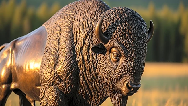 Smithsonian's Bronze Bison Sculptures to Visit Chicago's Field Museum on National Tour