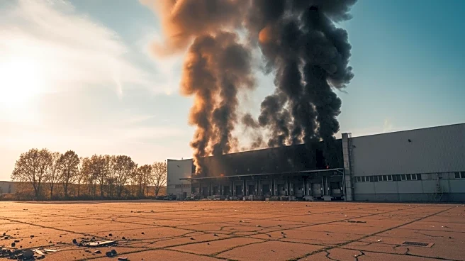Massive Warehouse Fire in Northwest Miami-Dade Sends Thick Smoke into the Sky