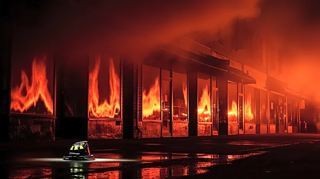 Massive Fire Destroys Row of Businesses in the Bronx, One Firefighter Injured