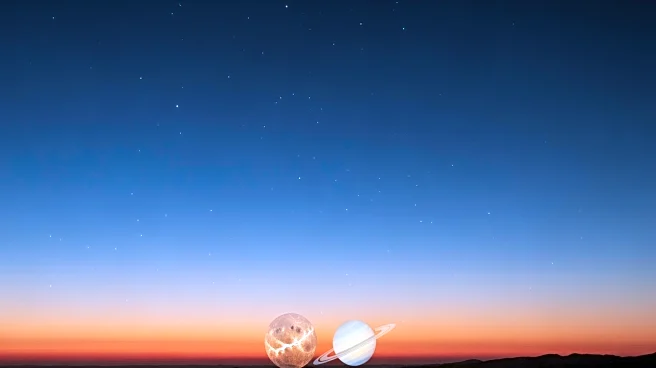 Astronomy Magazine Highlights Venus and Saturn Conjunction in Evening Sky