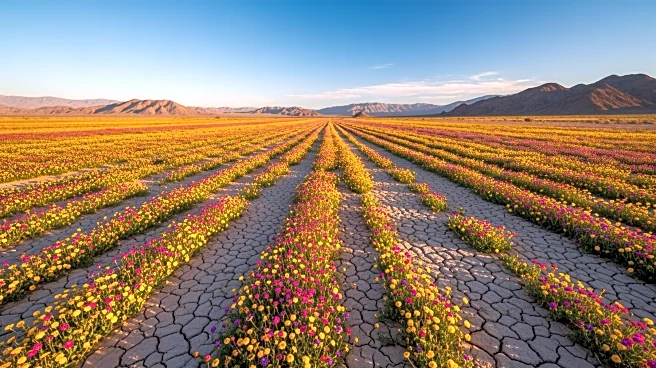 Death Valley's Rare Superbloom Attracts Visitors Amid Unusual Rainfall