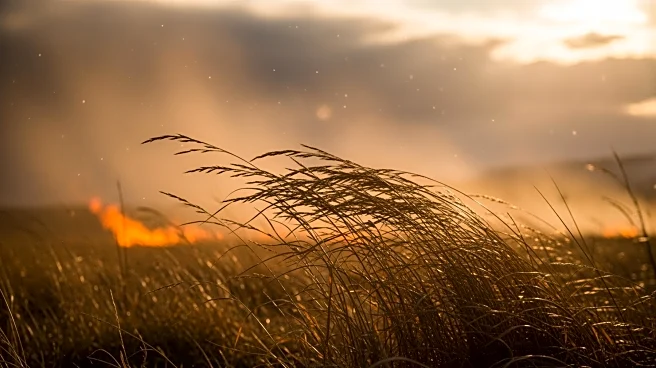 Santa Ana Winds Fuel Fire in Laurel Canyon, Los Angeles