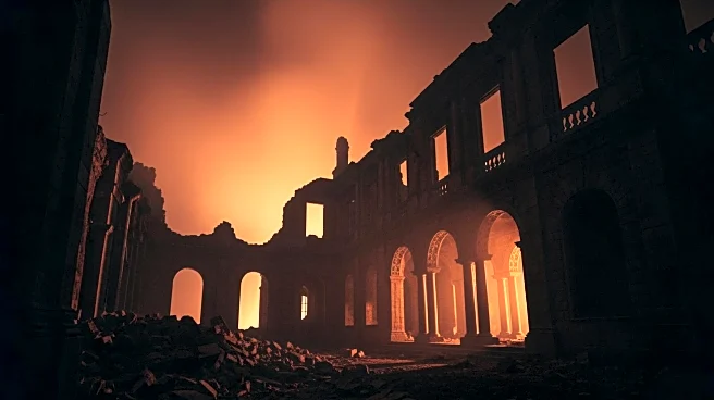 Historic Building in Glasgow Partially Collapses Due to Massive Fire
