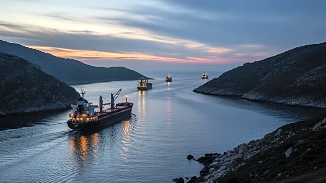 Iran-linked Vessels Only Transiting Strait of Hormuz Amid Shipping Halt