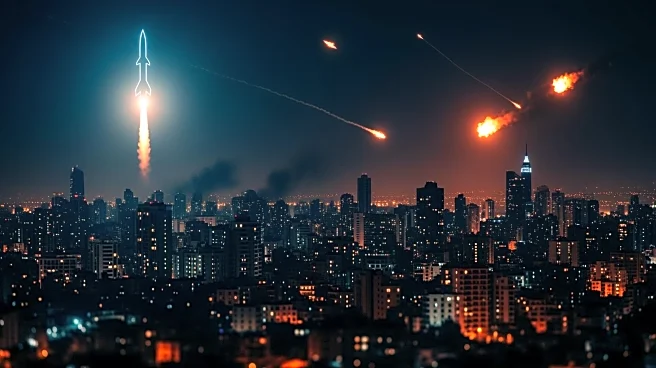 Iranian Missile Launches Prompt Israeli Strikes on Hezbollah in Beirut