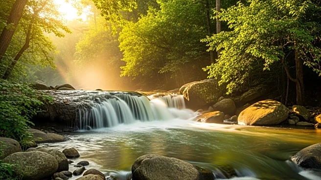 Warm Weather Draws Crowds to Minnehaha Falls in Minnesota