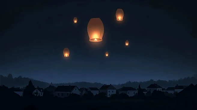Floating Lanterns Suspected in Fire That Destroyed Two Mesquite Homes