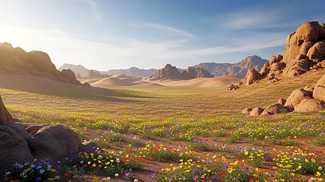 Death Valley National Park Experiences Rare Superbloom, Transforming Desert Landscape