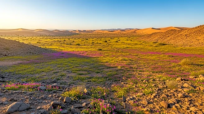 Death Valley National Park Experiences Rare Superbloom of Wildflowers