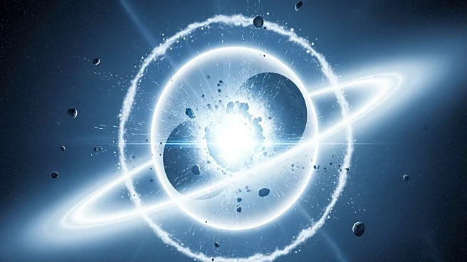 Saturn's Rings Formed by Cataclysmic Collision of Icy Moons, Study Reveals