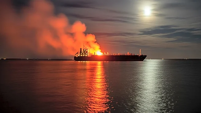 Coast Guard Responds to Barge Fire in Delaware Bay, No Injuries Reported