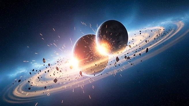 Astronomers Discover Evidence of Planetary Collision, Potentially Forming New Dwarf Planet Candidates