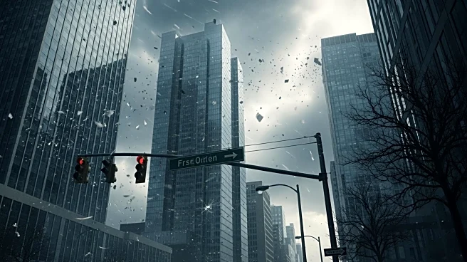 Strong Winds Cause Damage in Chicago's South Loop