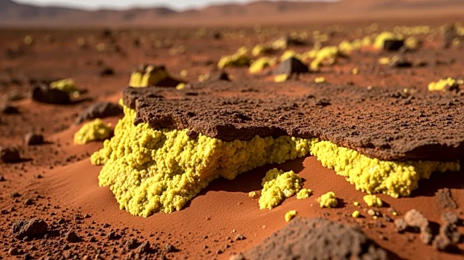 Curiosity Rover Uncovers Pure Sulfur on Mars, Posing Geological Mystery