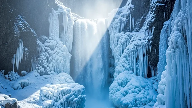 Niagara Falls Transformed into Icy Spectacle