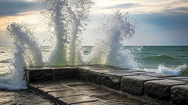 Man Rescued After Being Swept Off Lake Michigan Pier by Huge Wave