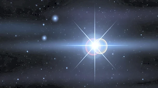 Asteroid Iris Creates Double Star Effect in Night Sky