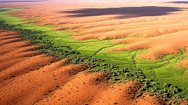 NASA Observes Australia's 'Red Centre' Transforming Green Due to Heavy Rainfall