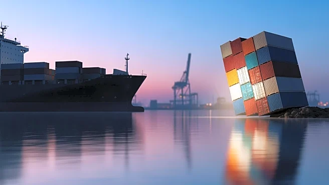 OOCL Sunflower Arrives in California with Collapsed Container Stack