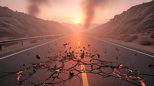 Iranian Missile Strikes Near Israeli Highway, Highlights Civilian Risks