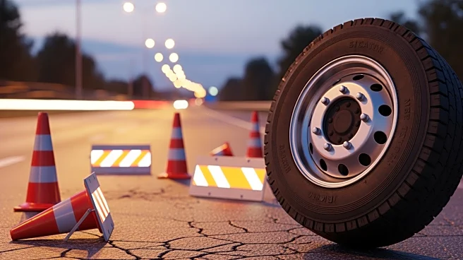 Traffic Disruption in Sayreville, N.J. Following Semi-truck Collision on Bordentown Avenue