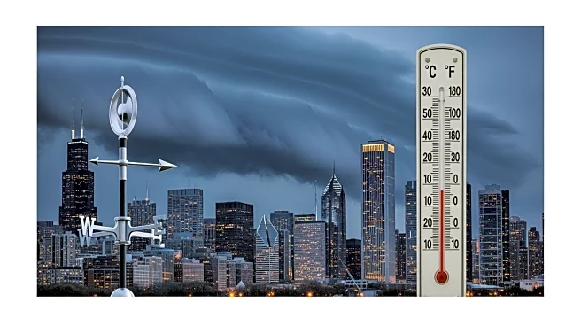 Meteorologist Reports Significant Temperature Drop in Chicago Area