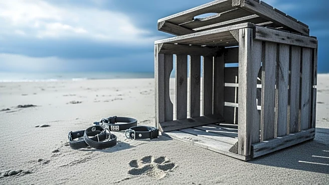 SPCA of Brevard Rescues Abandoned Dogs from Crate in Florida Amid Storm Threat