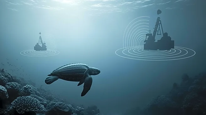 Study Reveals Leatherback Turtles' Aversion to Loud Noises from Offshore Construction