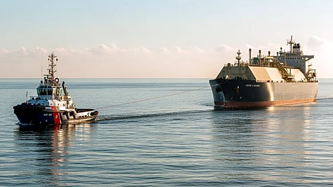 Libyan Coast Guard Tows Drifting Russian LNG Tanker to Prevent Ecological Disaster