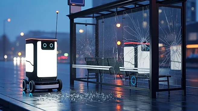Food Delivery Robots Cause Damage to Chicago Bus Shelters, Sparking Debate