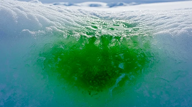 Antarctic Ice Turns Green Due to Phytoplankton Blooms, Indicating Ecosystem Health