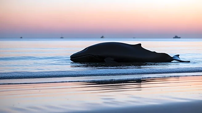 Officials Report Whale on Rockaway Beach Likely Struck by Vessel