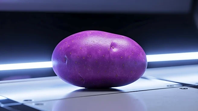 NASA Astronaut Don Pettit Shares Photo of Space-Grown Purple Potato