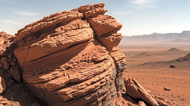 NASA's Curiosity Rover Unveils New Geological Features on Mars, Enhancing Understanding of Planet's History