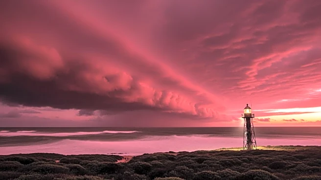 Western Australia's Sky Turns Red as Tropical Cyclone Approaches