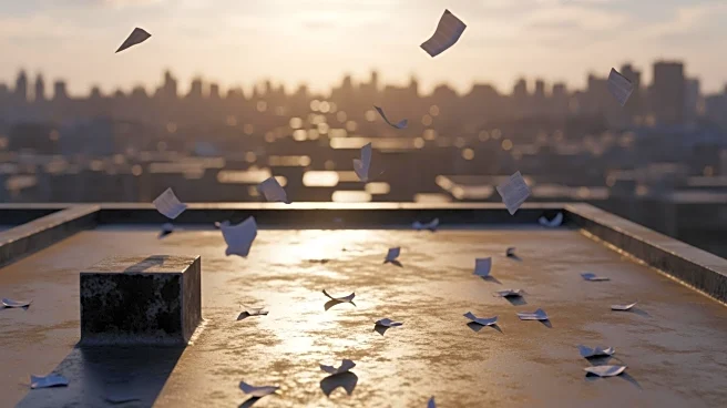 IDF Leaflet Drop Causes Damage in Beirut's Dahieh District