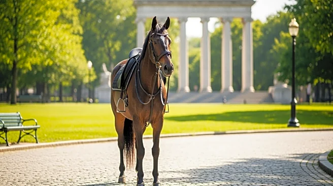 U.S. Park Police Horse Mounted Patrol Enhances Security and Community Engagement on the National Mall