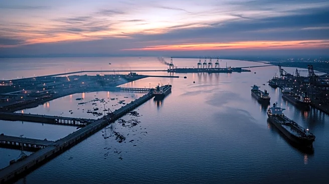 Ukrainian Drone Attack Damages Russia's Ust-Luga Port, Disrupts Oil Exports