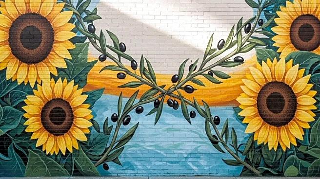 Philadelphia's Ukrainian Community Unveils Mural Highlighting War Resilience