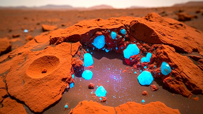 NASA's Perseverance Rover Discovers Fluorescent Gems on Mars, Suggesting Meteorite Impact Origins