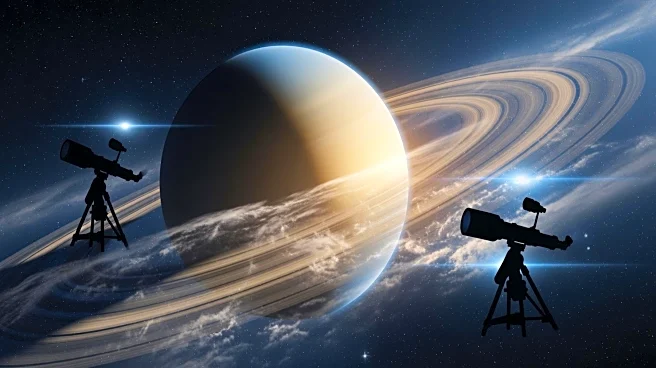 James Webb and Hubble Telescopes Reveal Saturn's Atmospheric Secrets