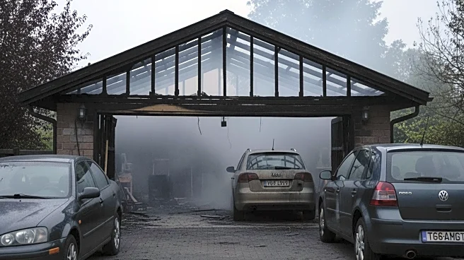 Fire Damages Garage and Vehicles in Aurora, No Injuries Reported