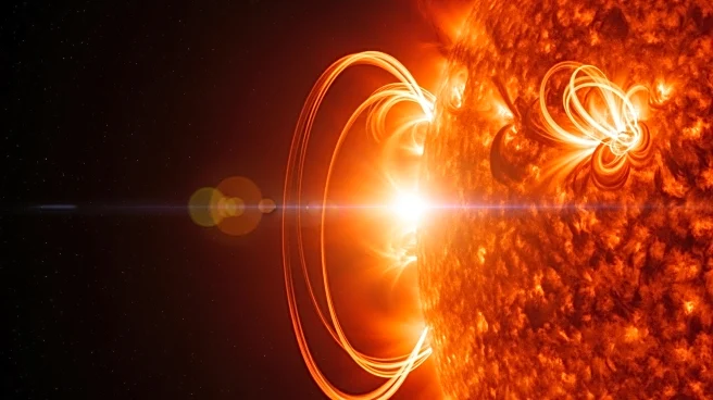 NASA Observes Strong Solar Flare with Potential Impacts on Space Operations